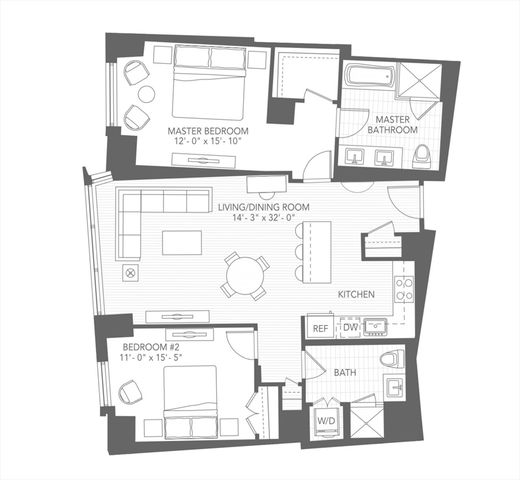 a picture of a book and a bed