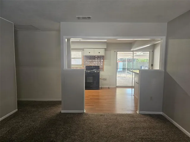 wooden floor in a room