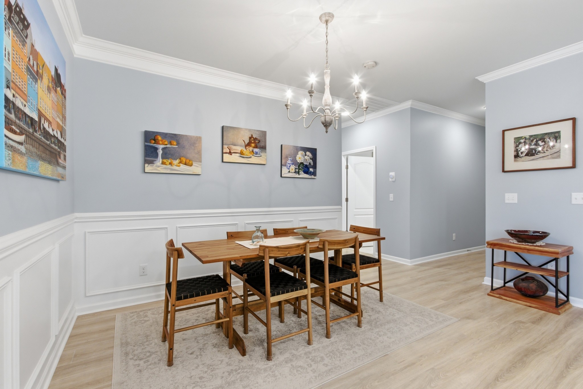 2321 Lawrence Ridge Spring Hill, TN 37174 - Photo 18 of 59 a view of a dining room with furniture and chandelier