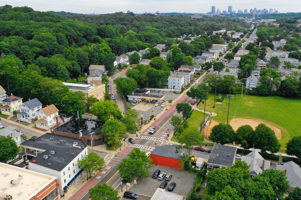 2 Lee Hill Road, Unit 6 Boston, MA 02131 - Photo 22 of 42 an aerial view of multiple house