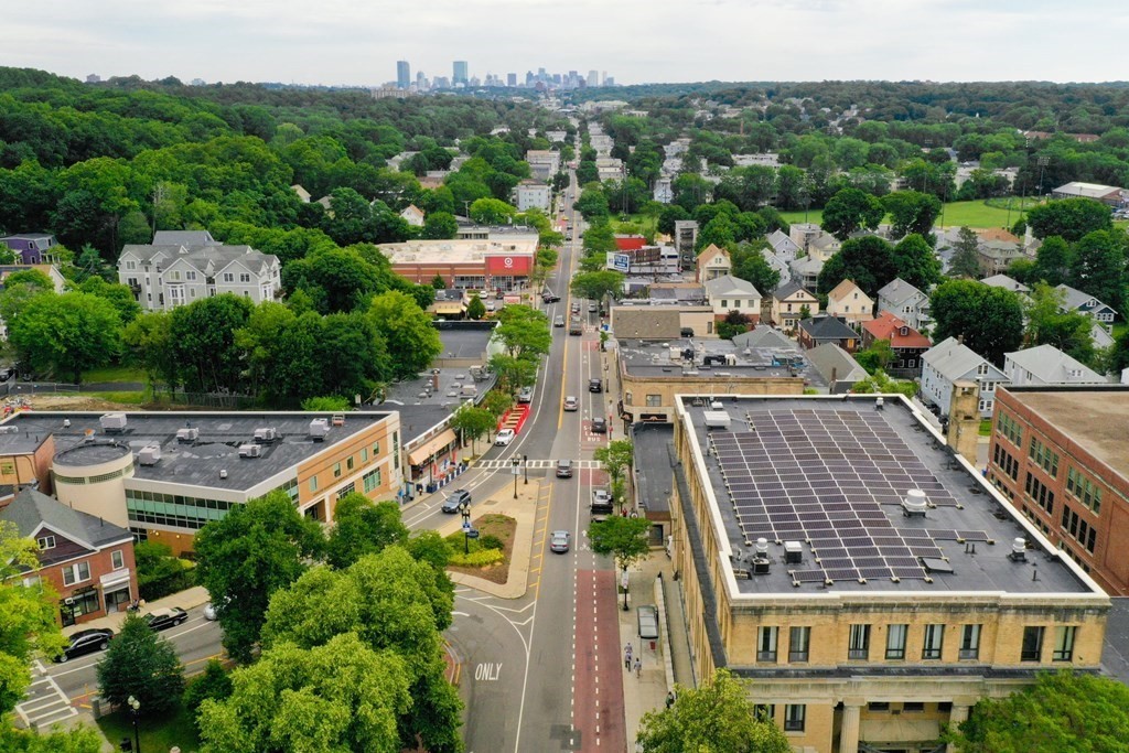 2 Lee Hill Road, Unit 6 Boston, MA 02131 - Photo 38 of 42 an aerial view of a house