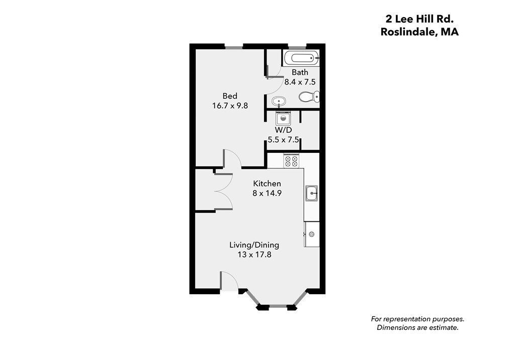 2 Lee Hill Road, Unit 6 Boston, MA 02131 - Photo 9 of 42 a picture of a bench in a white building