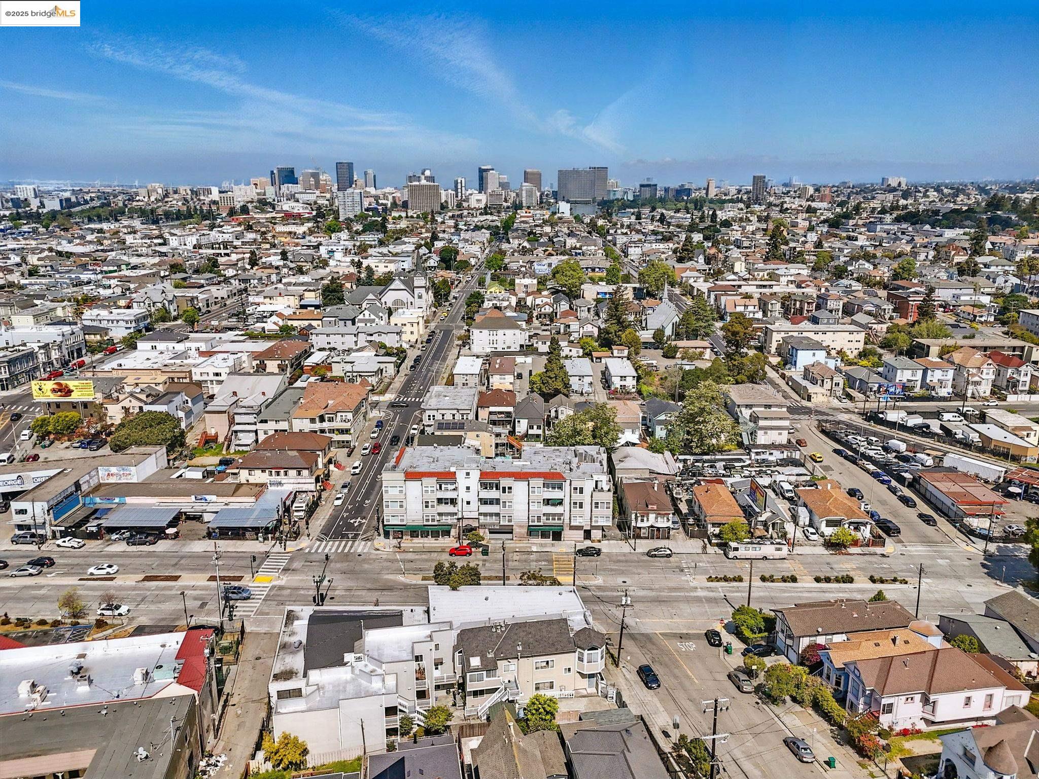 1515 14th Avenue, Unit 201 Oakland, CA 94606 - Photo 22 of 23 an aerial view of a city