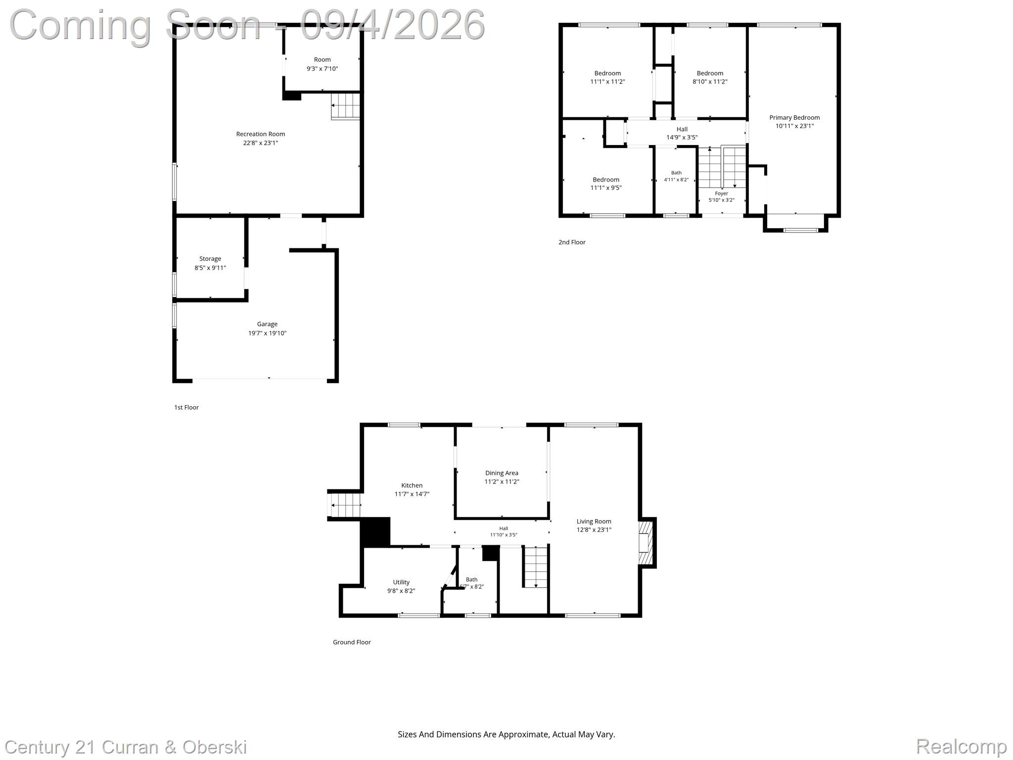 1869 Middle Trail Road Walled Lake, MI 48390 - Photo 27 of 27 Floor plan