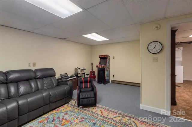 a view of a hallway to other door