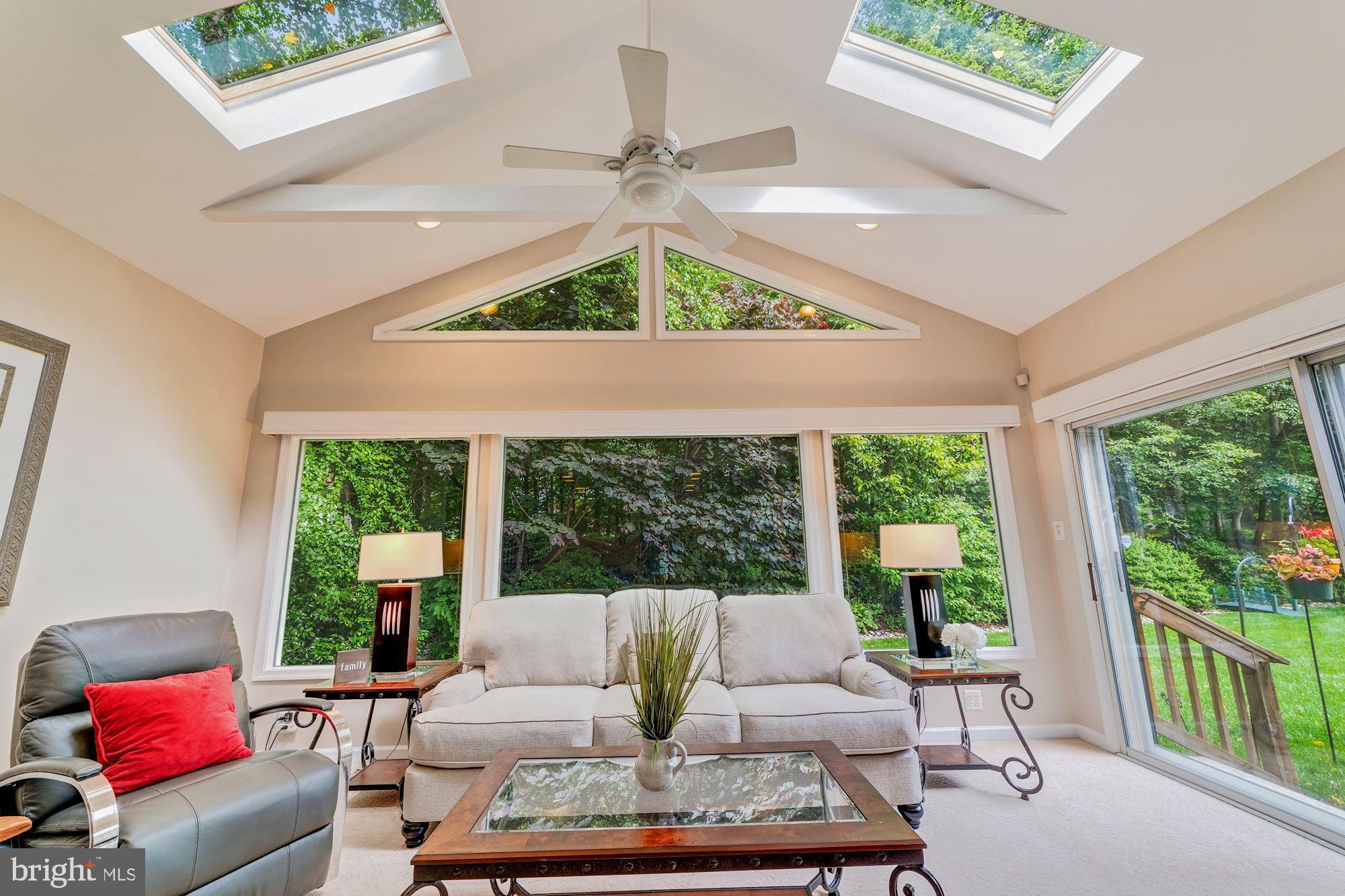 9116 Rockefeller Lane Springfield, VA 22153 - Photo 3 of 56 Large Family Room Extension with four skylights