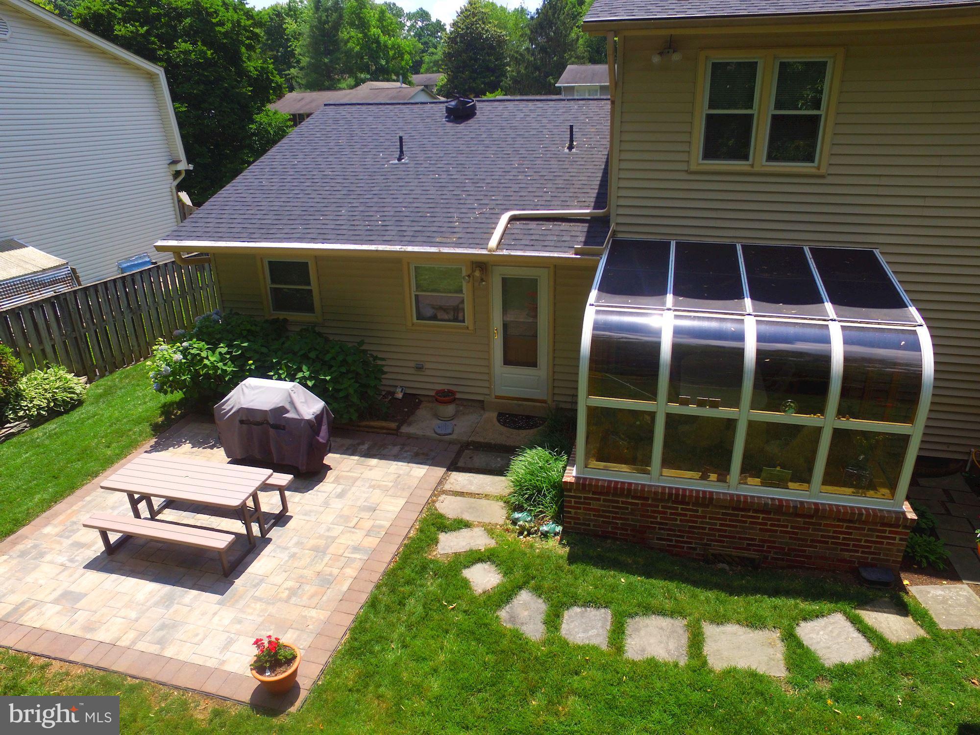 9116 Rockefeller Lane Springfield, VA 22153 - Photo 5 of 56 Paver Patio (also, new 50 year roof - 2016)