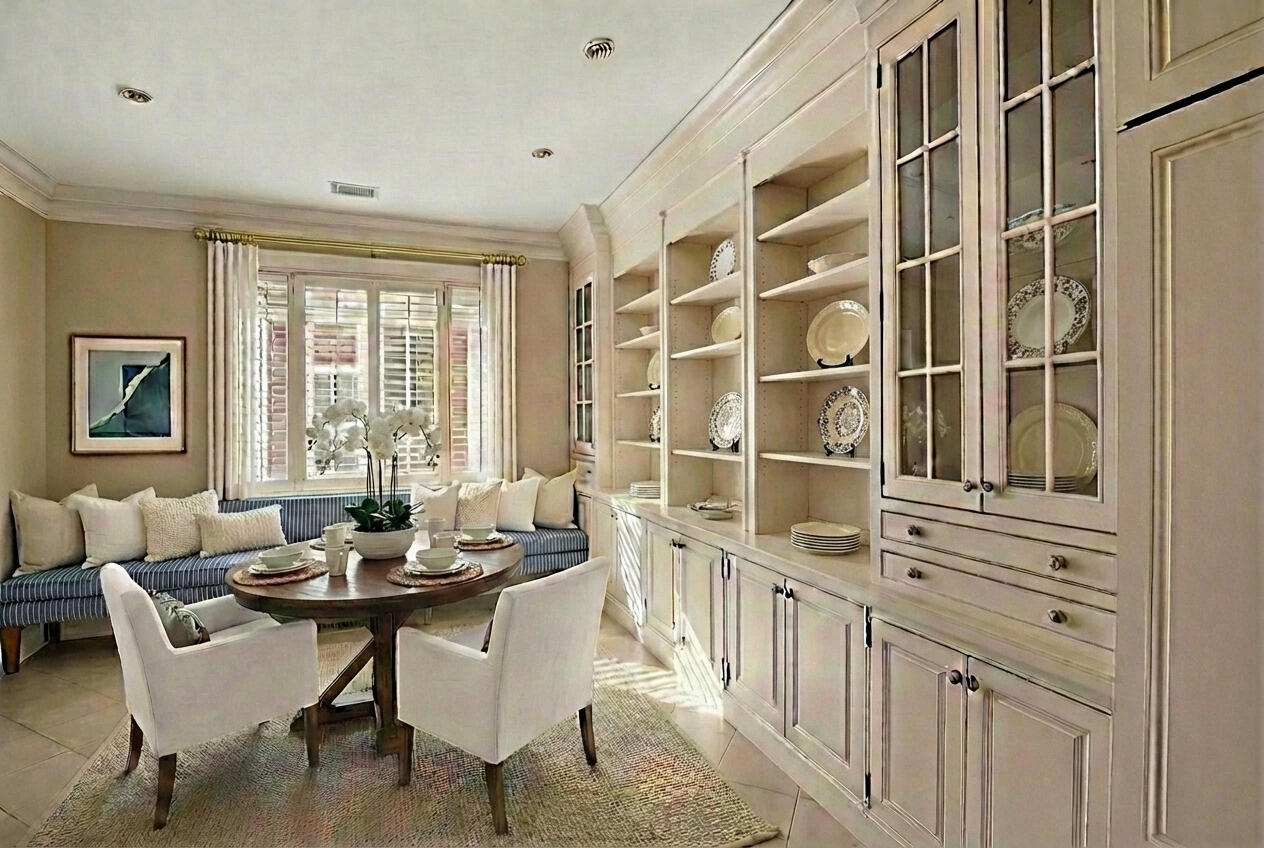 1 Vendue Range, Unit L Charleston, SC 29401 - Photo 16 of 41 Breakfast Nook Virtually Staged