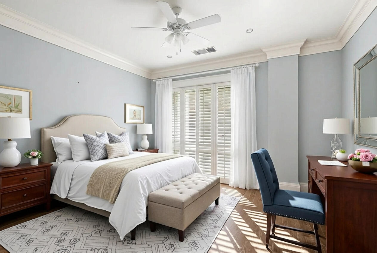 1 Vendue Range, Unit L Charleston, SC 29401 - Photo 31 of 41 Bedroom Two Virtually Staged