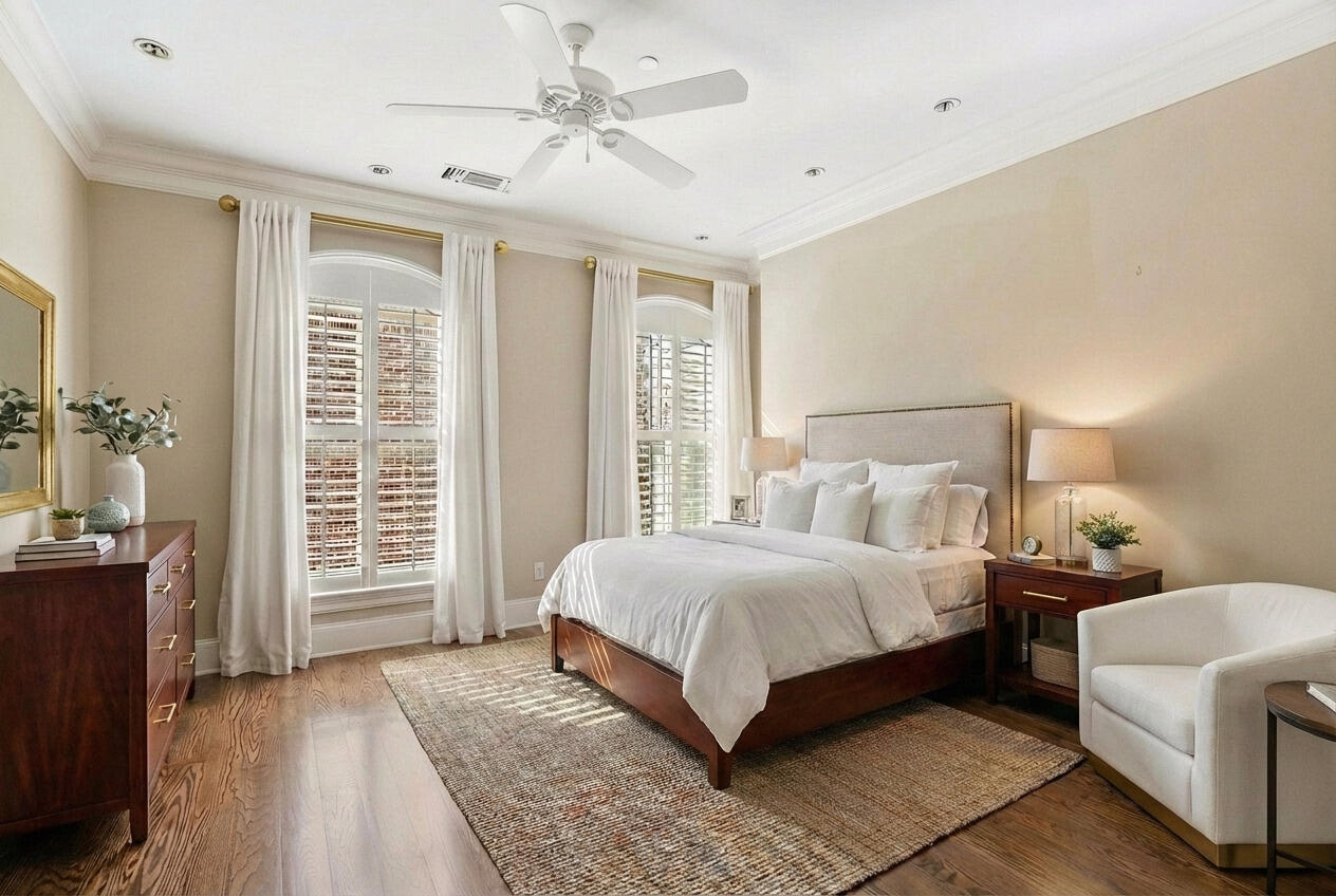 1 Vendue Range, Unit L Charleston, SC 29401 - Photo 36 of 41 Bedroom Three Virtually Staged