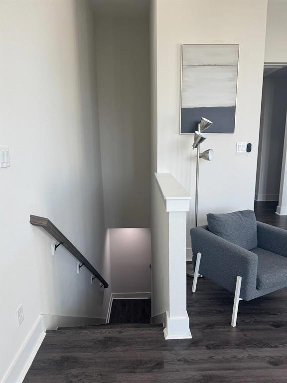 3610 Dreyfus Street, Unit A Houston, TX 77021 - Photo 3 of 20 a view of entryway with wooden floor