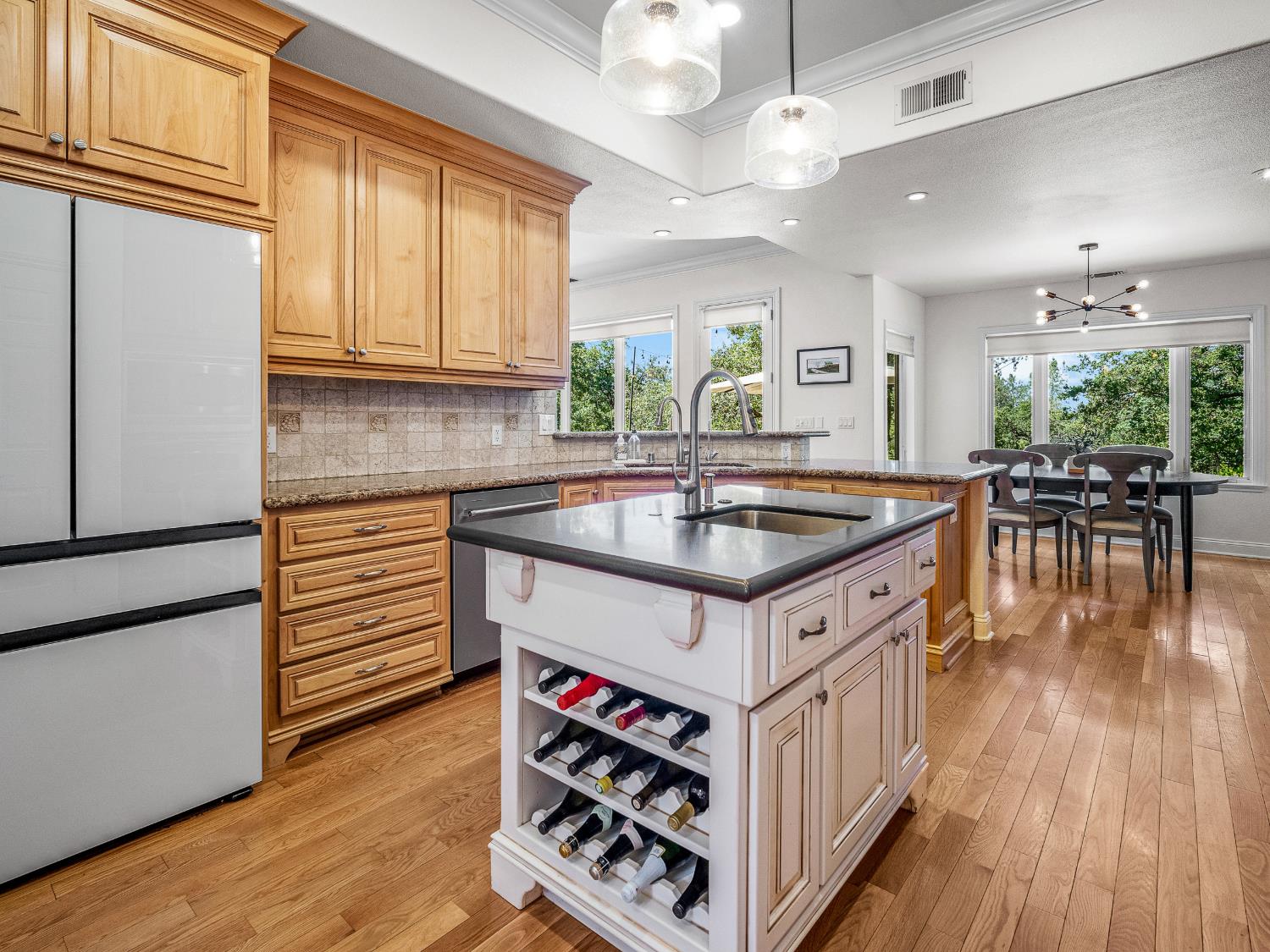 5080 Gold Hill Road Placerville, CA 95667 - Photo 12 of 63 Kitchen island with chef's sink.