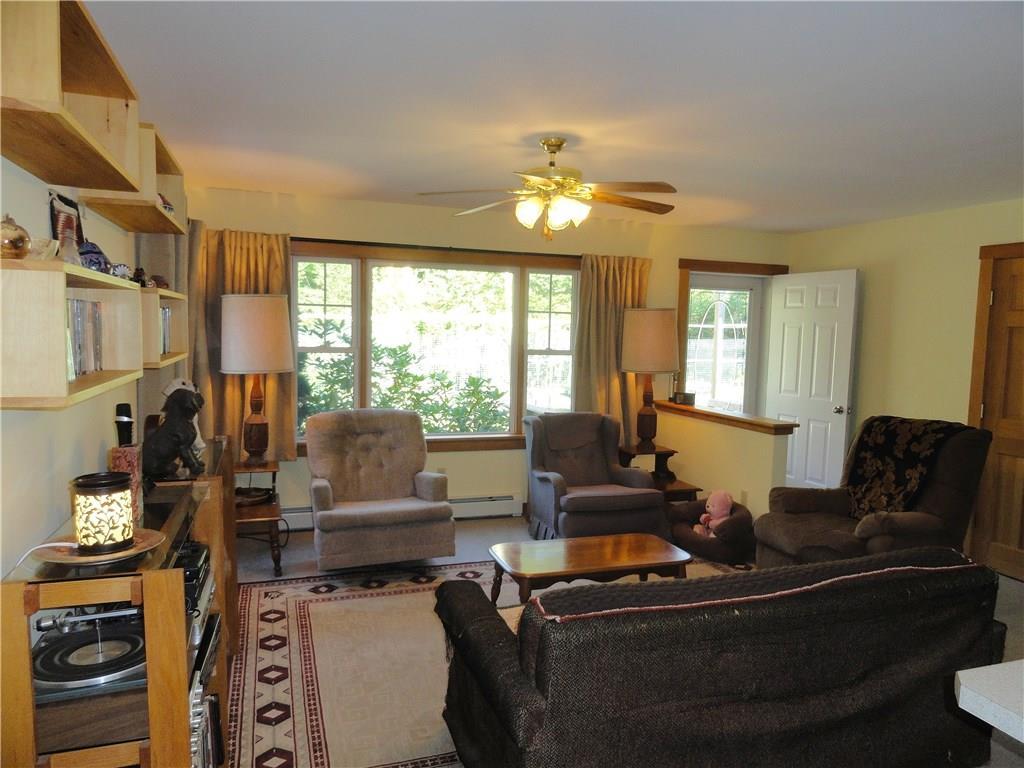 52 Cathedral Pines Road Damariscotta, ME 04543 - Photo 6 of 16 Ceiling fan in living room helps...