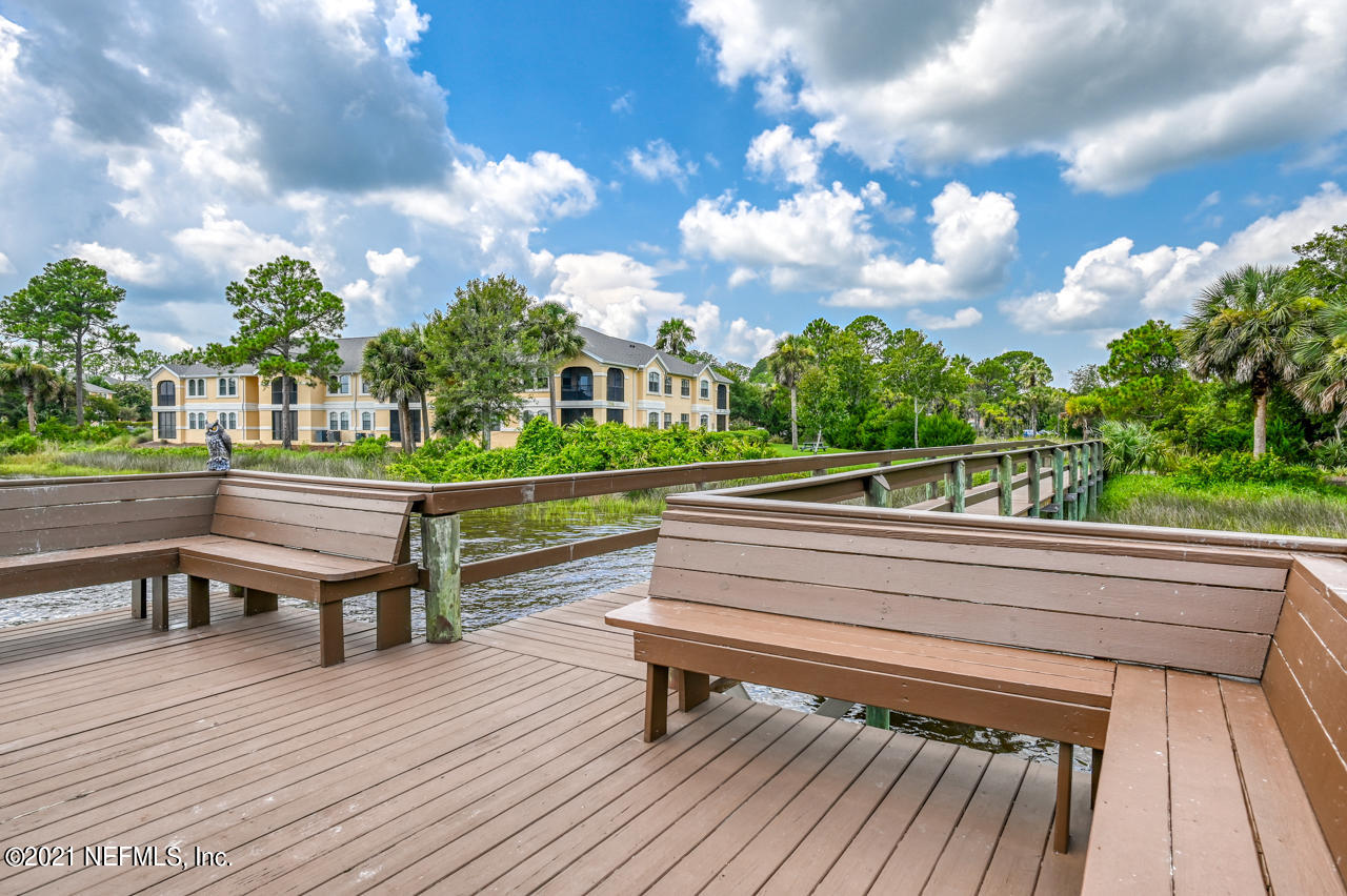 3400 Haley Pointe Road St. Augustine, FL 32084 - Photo 33 of 41 a view of a bench in a terrace
