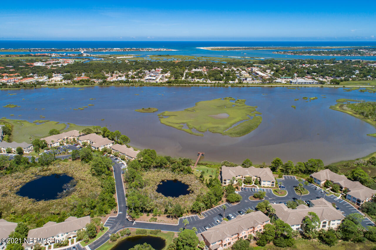 3400 Haley Pointe Road St. Augustine, FL 32084 - Photo 41 of 41 an aerial view of ocean and residential houses with outdoor space