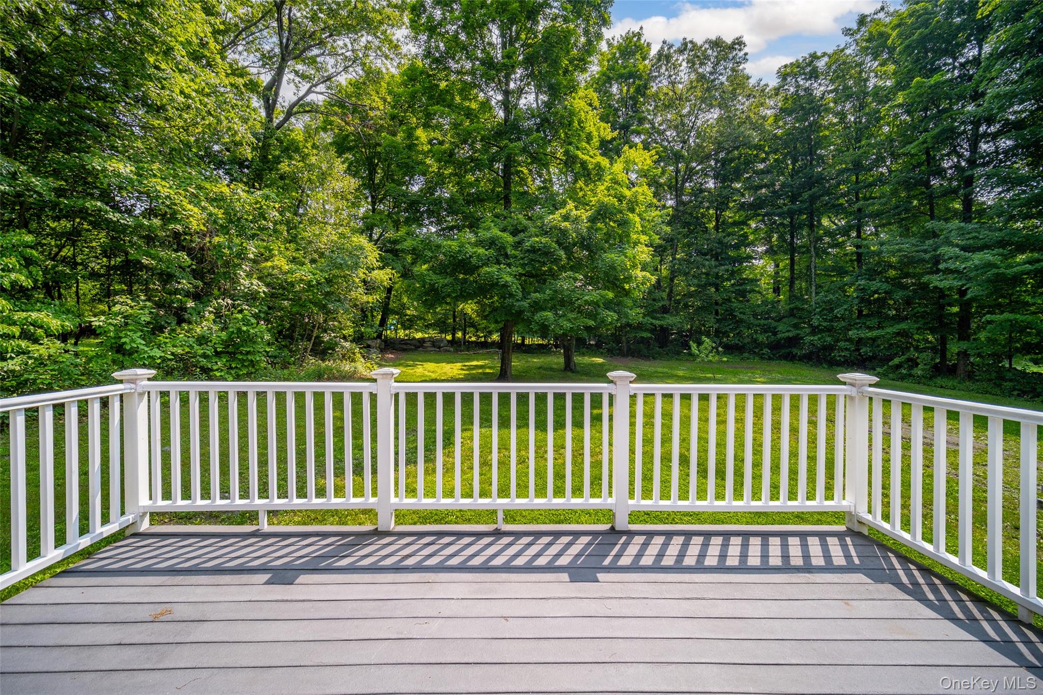 221 Rabbit Run Road Clintondale, NY 12515 - Photo 40 of 50 a view of a wooden roof deck