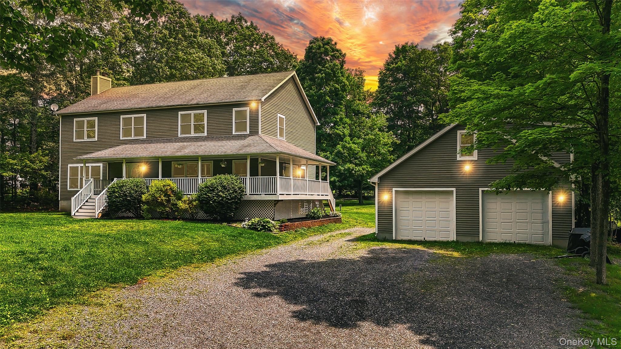221 Rabbit Run Road Clintondale, NY 12515 - Photo 50 of 50 a view of a yard in front of a house with plants and large tree