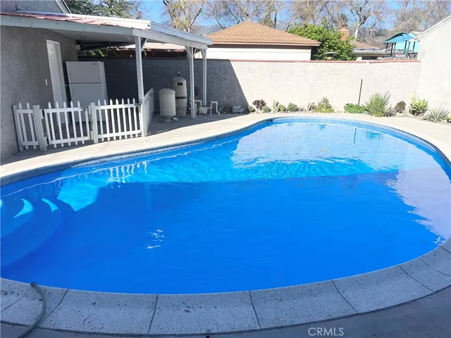 a view of outdoor space deck and backyard