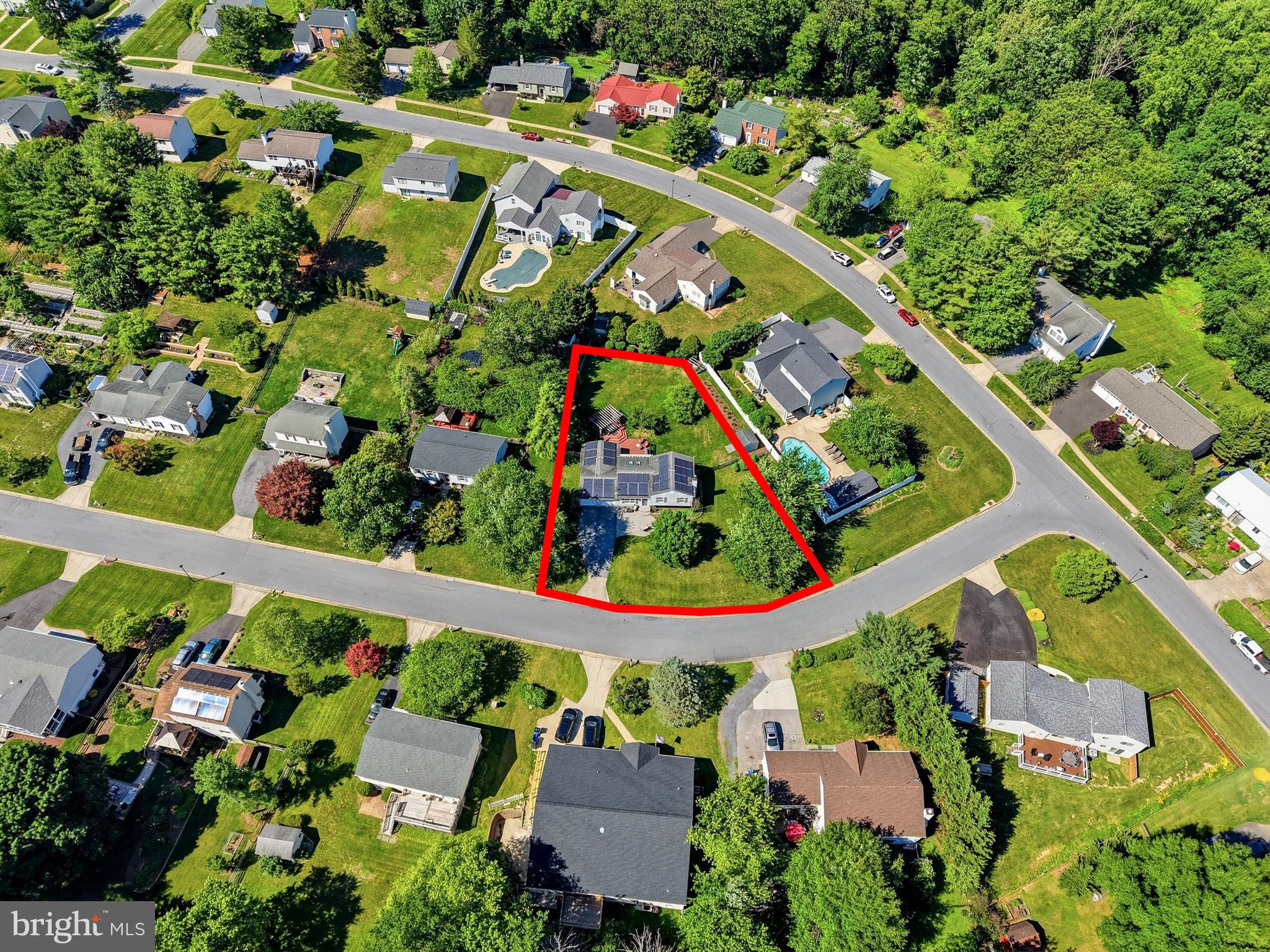 10405 Carlyn Ridge Road Damascus, MD 20872 - Photo 45 of 56 Ariel view