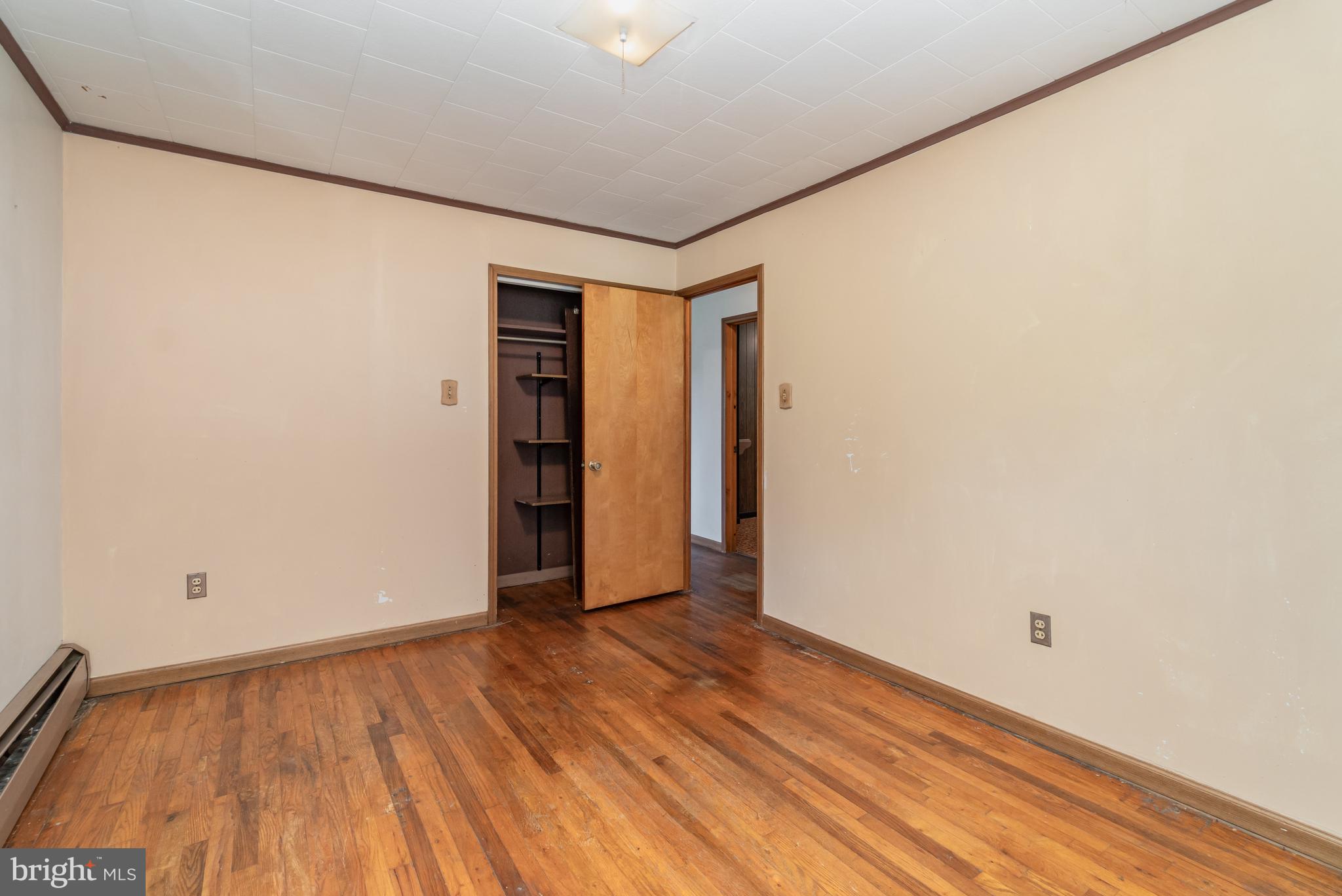 199 State Road Barnesville, PA 18214 - Photo 19 of 56 a view of an empty room with wooden floor and closet