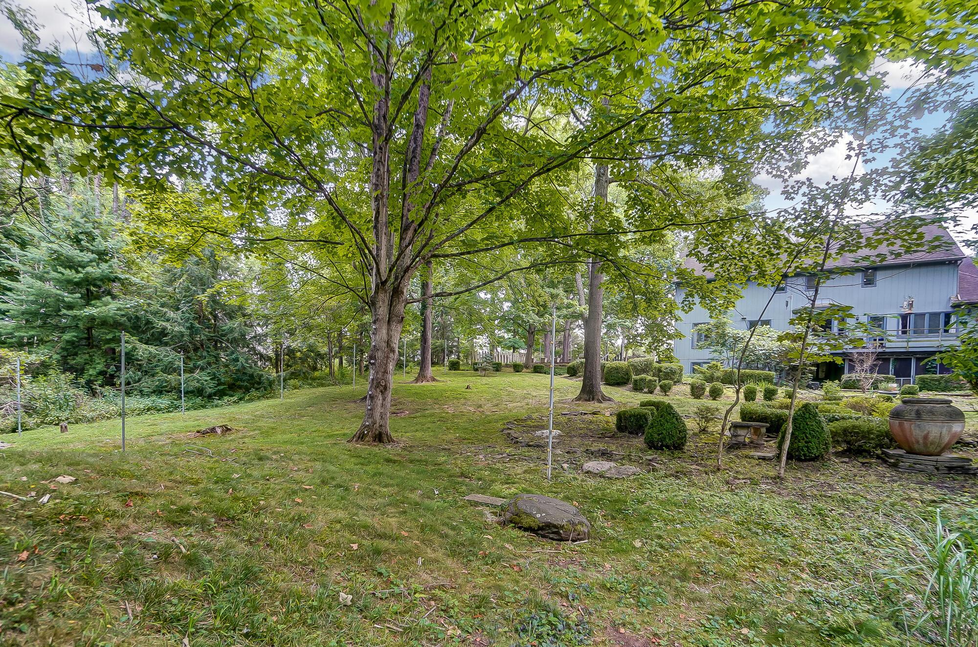 1560 Carriage Road Powell, OH 43065 - Photo 59 of 64 Backyard Rear of House Alt View