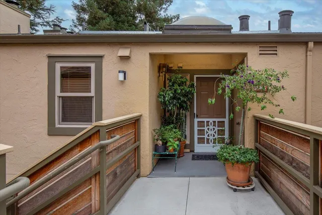a front view of a house with a porch