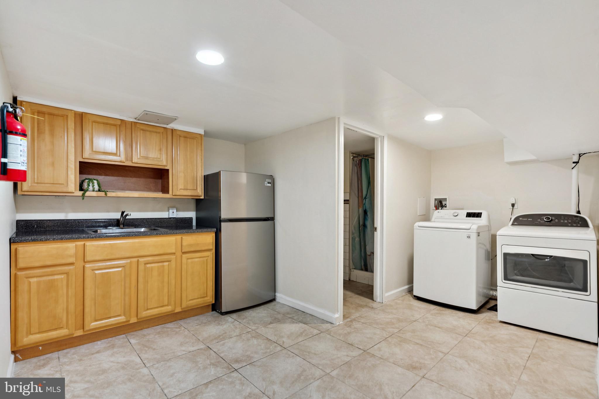 216 Almonesson Road Blackwood, NJ 08012 - Photo 16 of 19 Basement laundry, full bath, kitchenette