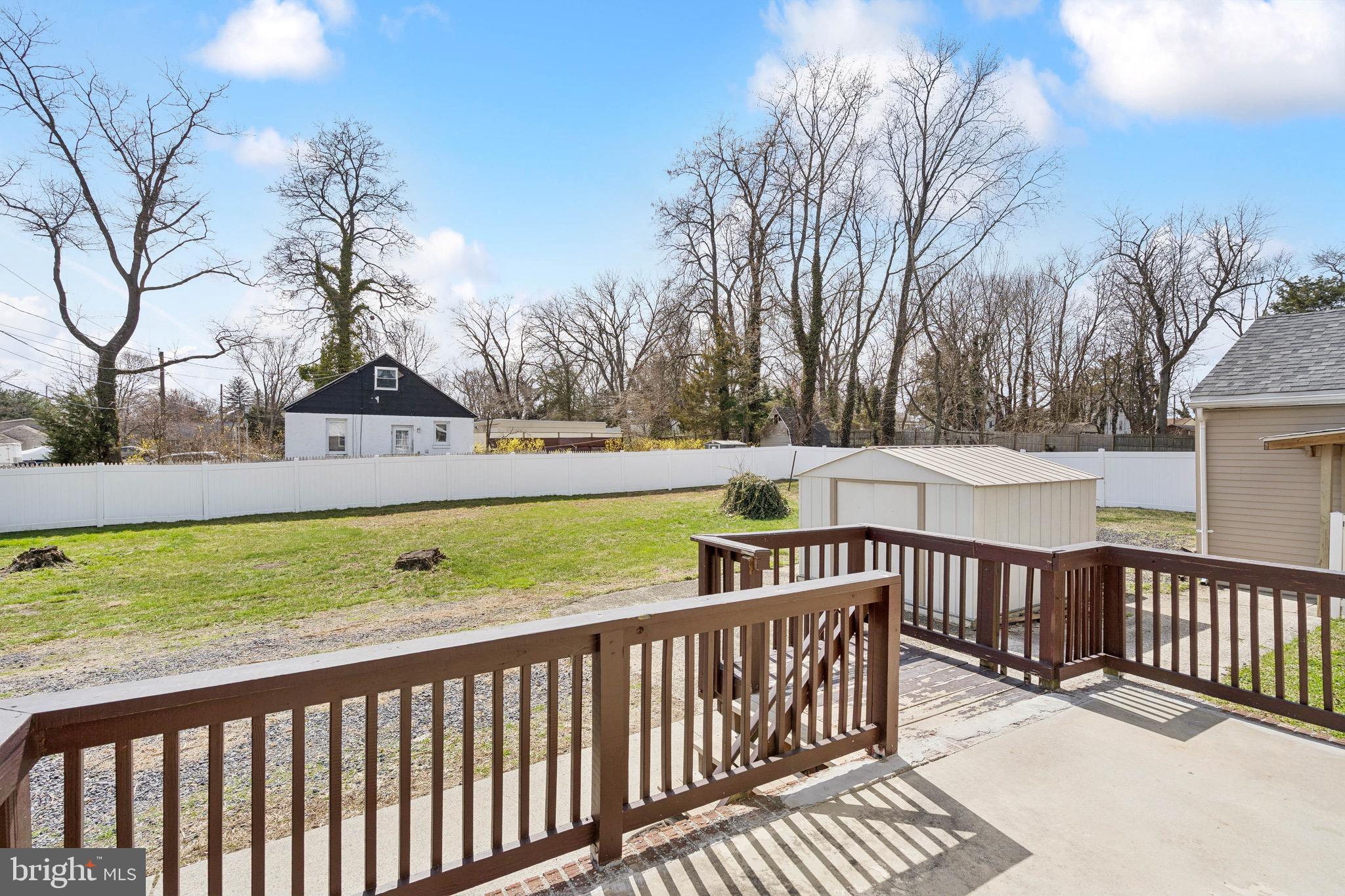 216 Almonesson Road Blackwood, NJ 08012 - Photo 18 of 19 Deck and shed