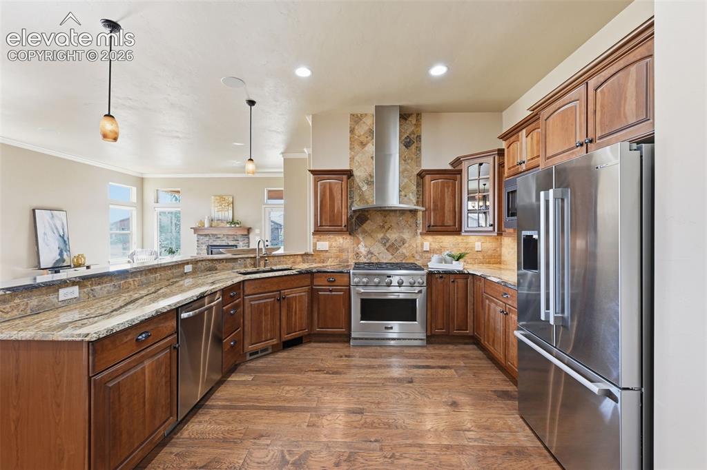 13184 Cake Bread Heights Colorado Springs, CO 80921 - Photo 12 of 47 Large kitchen with tons of storage