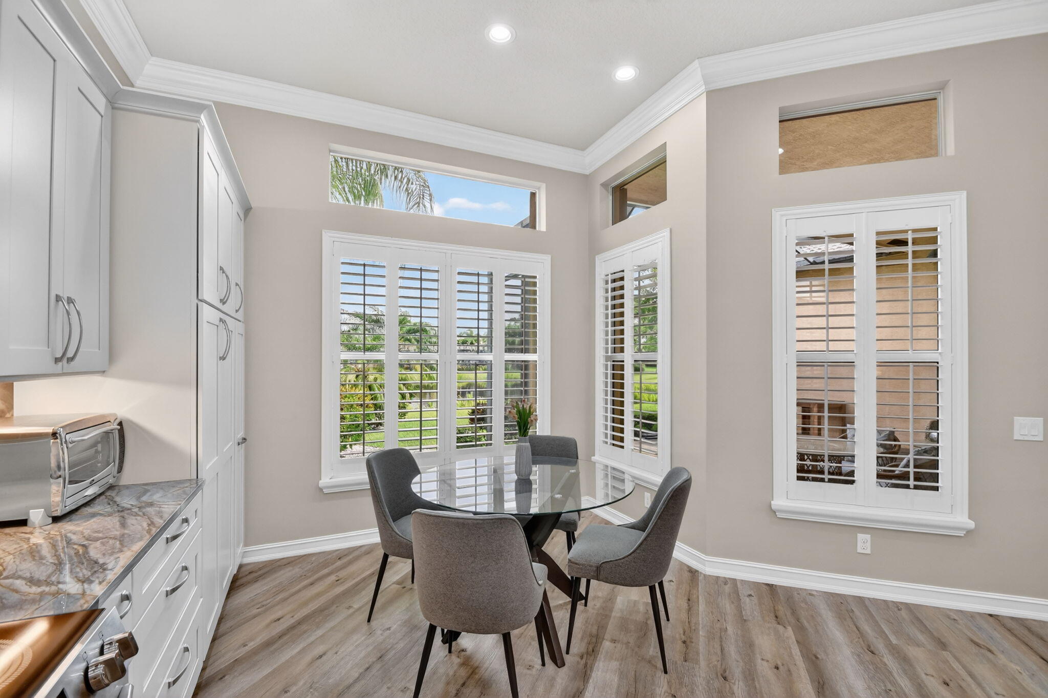 9119 Ribbons Ridge Point Boynton Beach, FL 33473 - Photo 20 of 91 a view of a dining room with furniture window and outside view