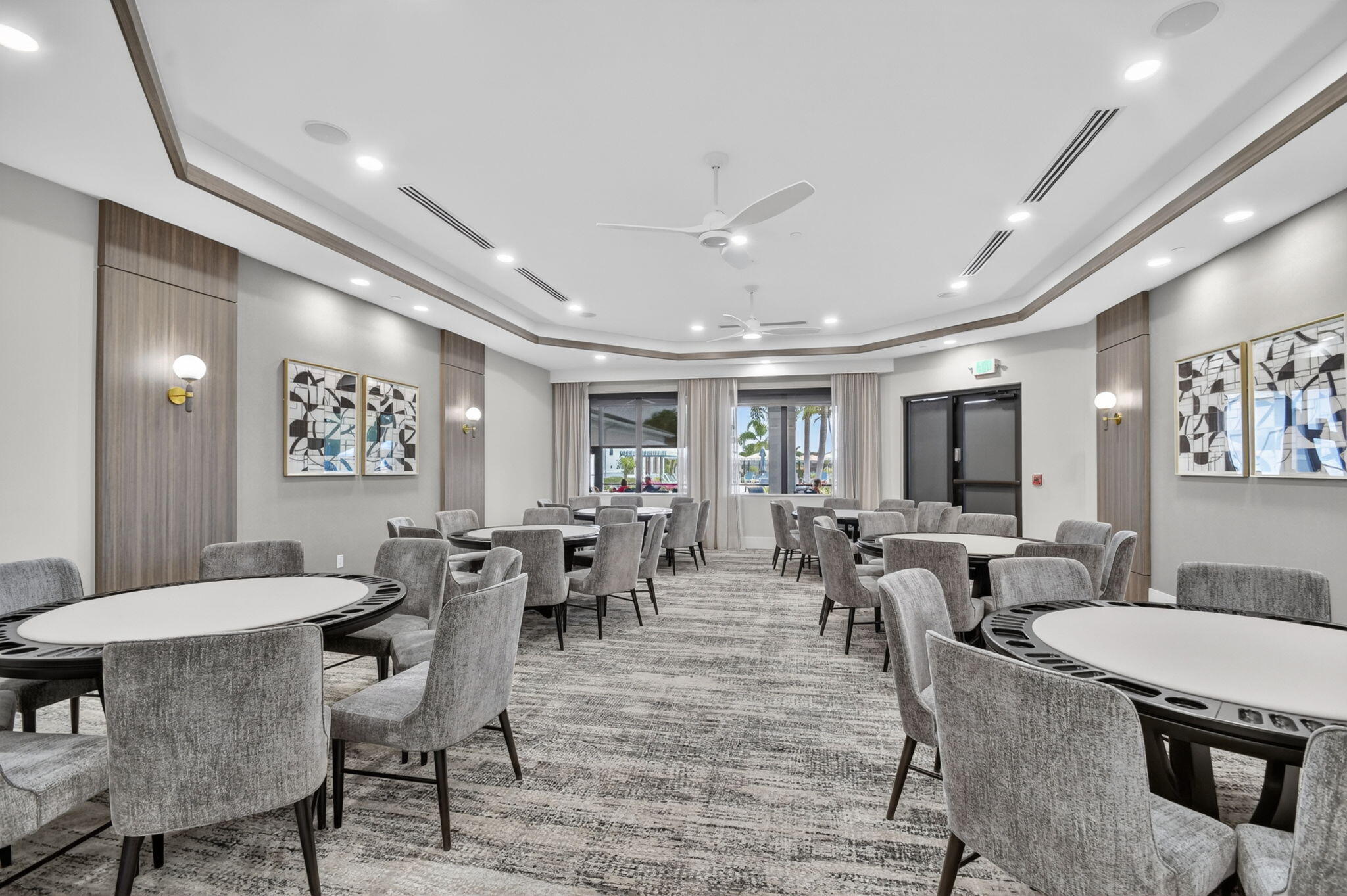 9119 Ribbons Ridge Point Boynton Beach, FL 33473 - Photo 65 of 91 a living room with lots of furniture and window