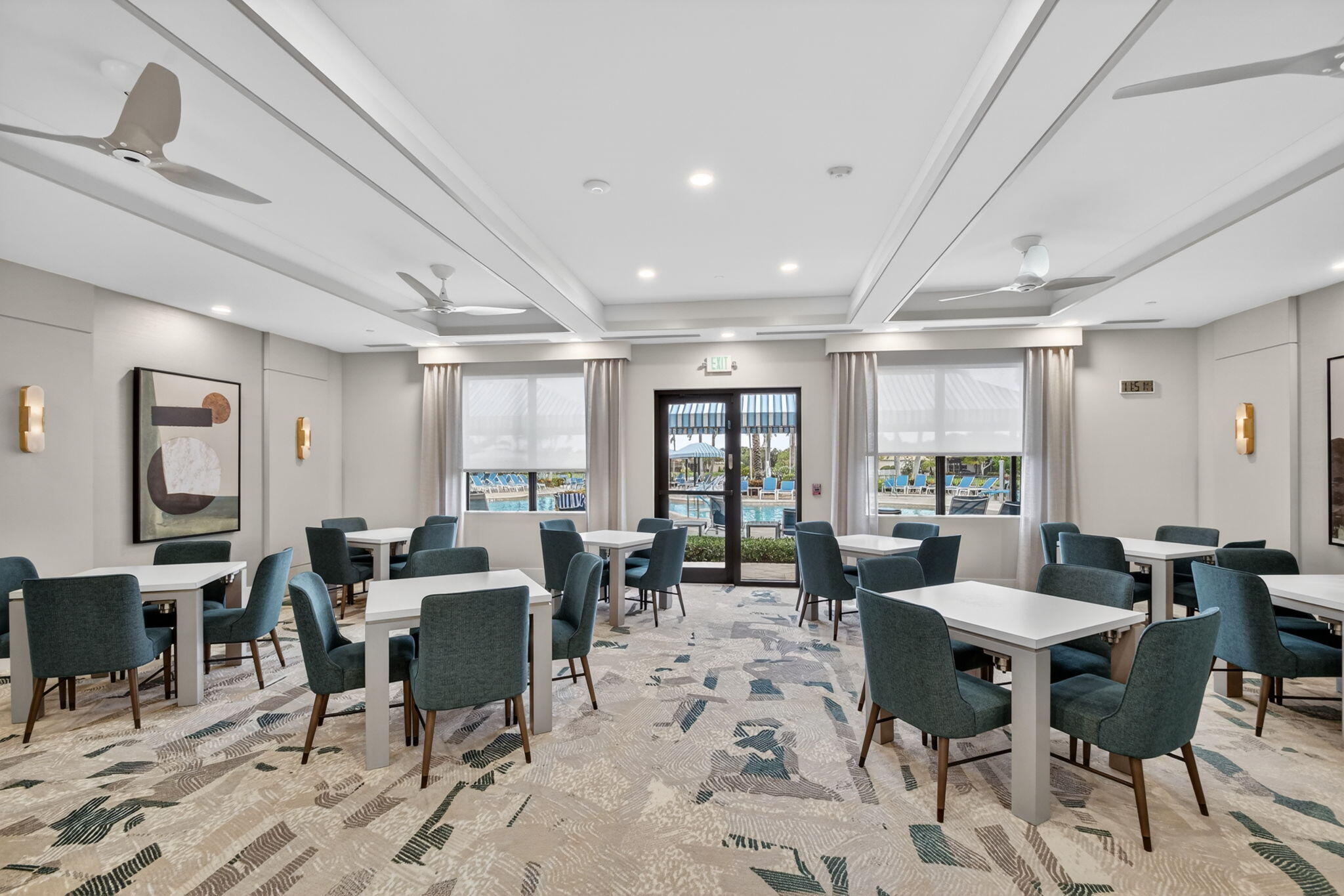 9119 Ribbons Ridge Point Boynton Beach, FL 33473 - Photo 77 of 91 a view of a dining room with furniture