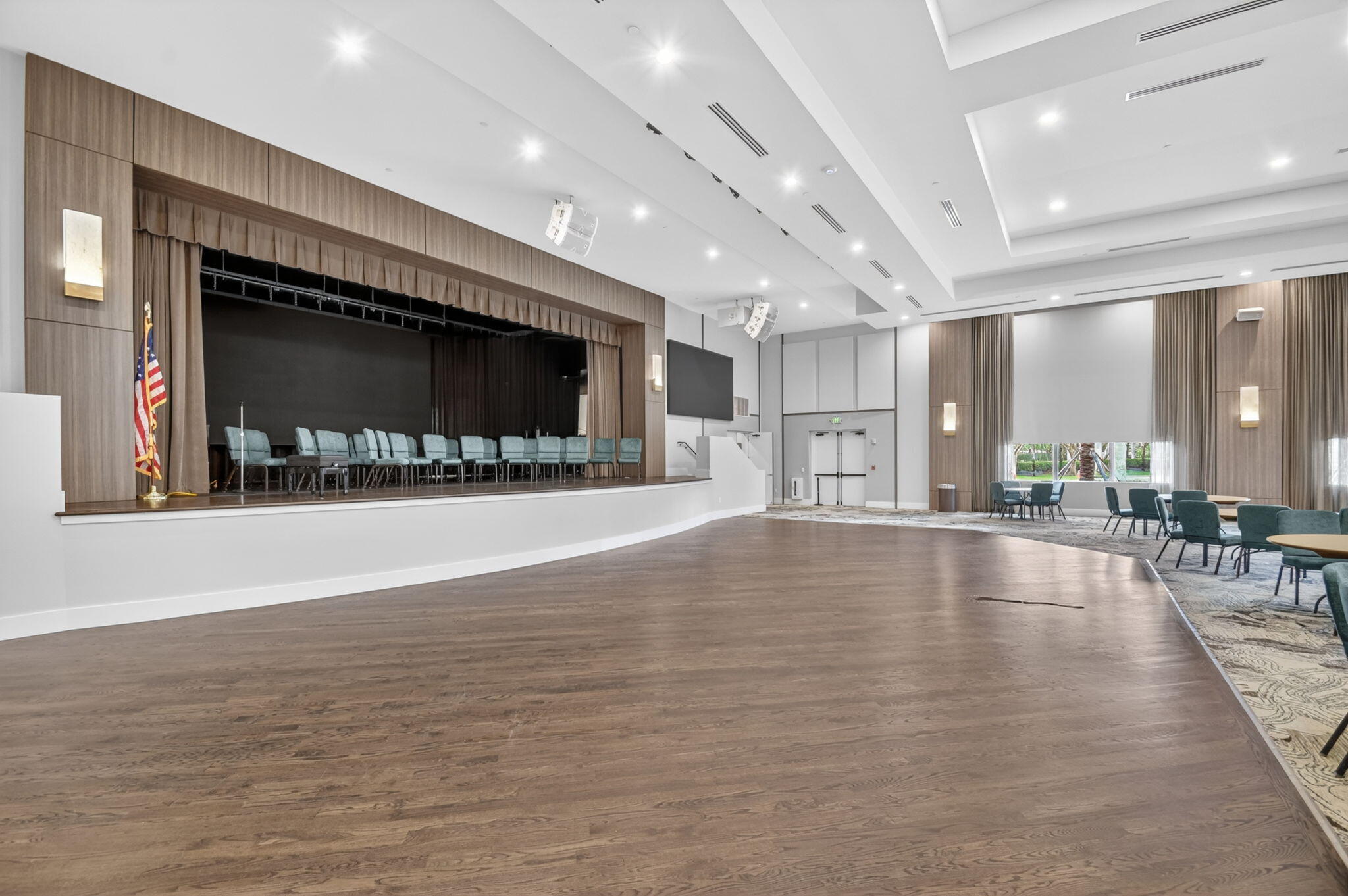 9119 Ribbons Ridge Point Boynton Beach, FL 33473 - Photo 78 of 91 a view of an empty room with furniture and a fireplace