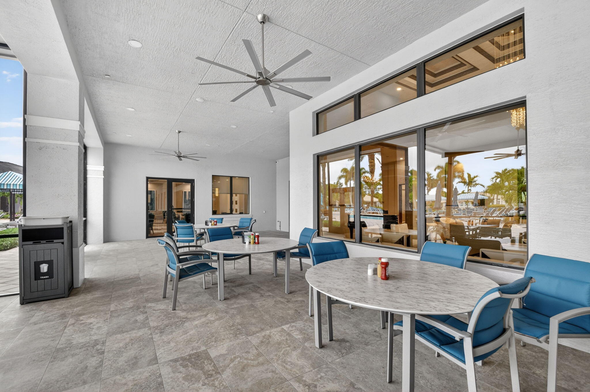 9119 Ribbons Ridge Point Boynton Beach, FL 33473 - Photo 89 of 91 a view of a dining room with furniture window and outside view