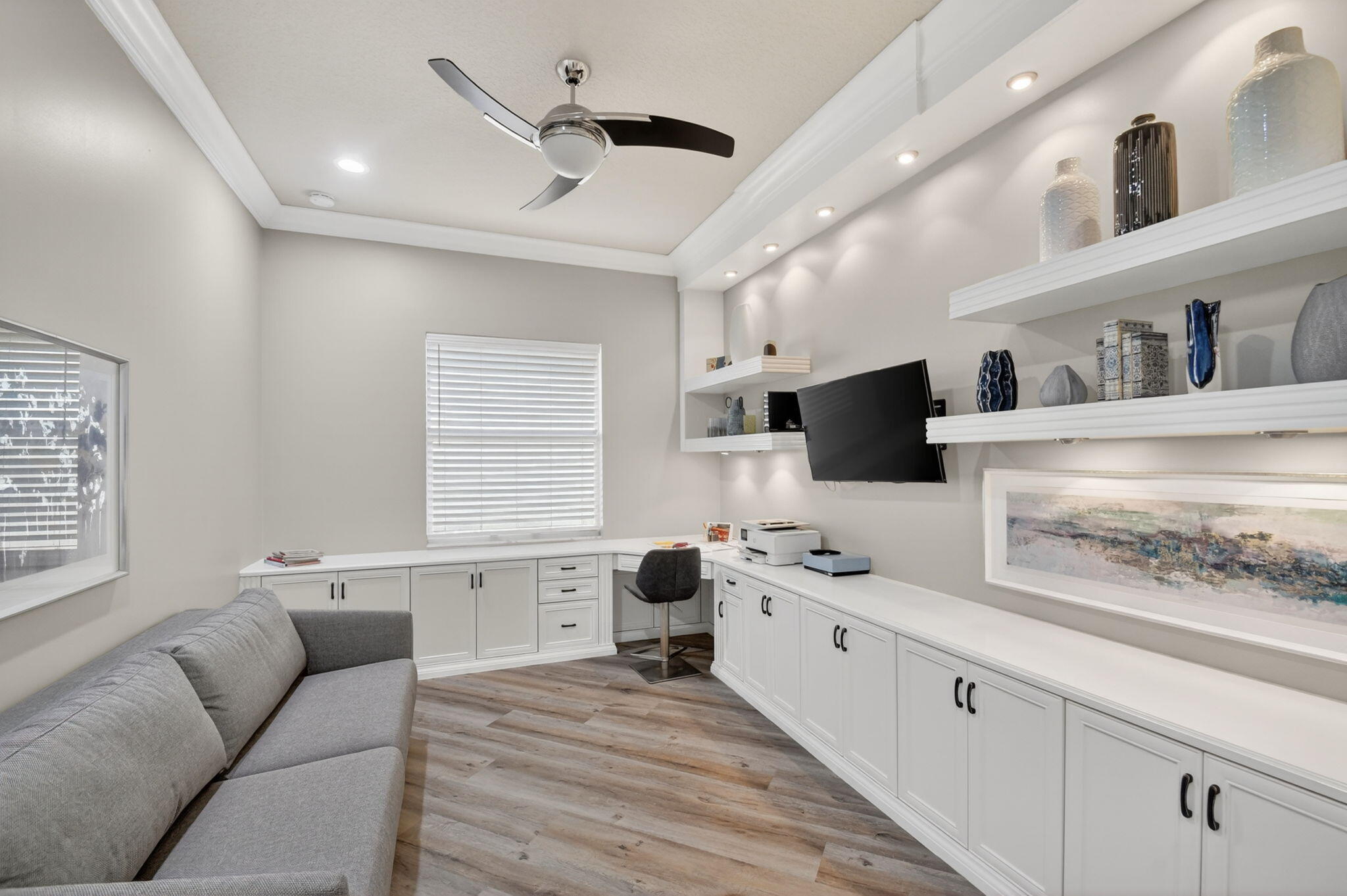 9119 Ribbons Ridge Point Boynton Beach, FL 33473 - Photo 9 of 91 a living room with furniture and a flat screen tv