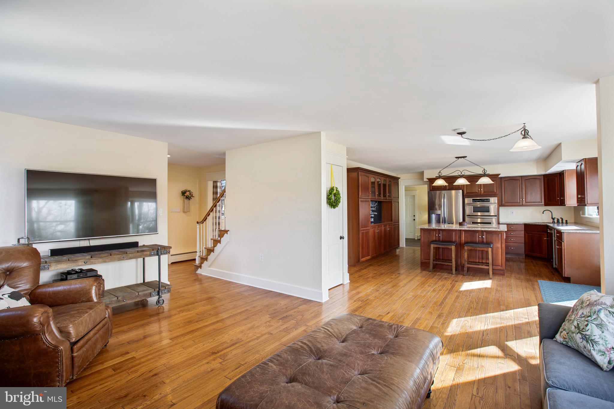 350 Fairview Road Glenmoore, PA 19343 - Photo 8 of 42 Family Room & Kitchen