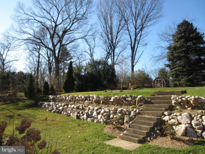 7406 Axton Street Springfield, VA 22151 - Photo 7 of 30 Park Like Terraced Level Lawn w/Stone Walls