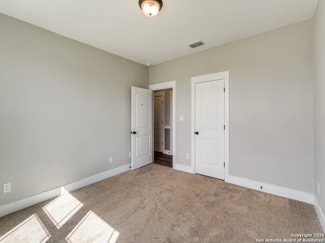 a view of empty room