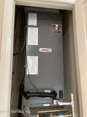 a view of a indoor swimming pool