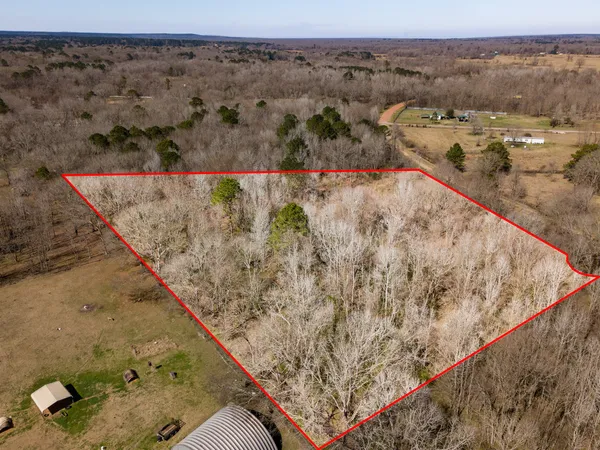 a backyard of a house