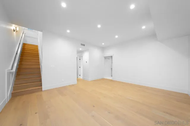 a view of empty room