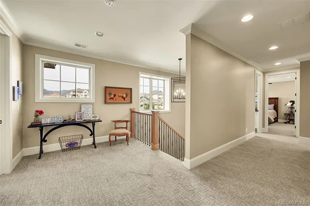 a view of a livingroom with a furniture and window