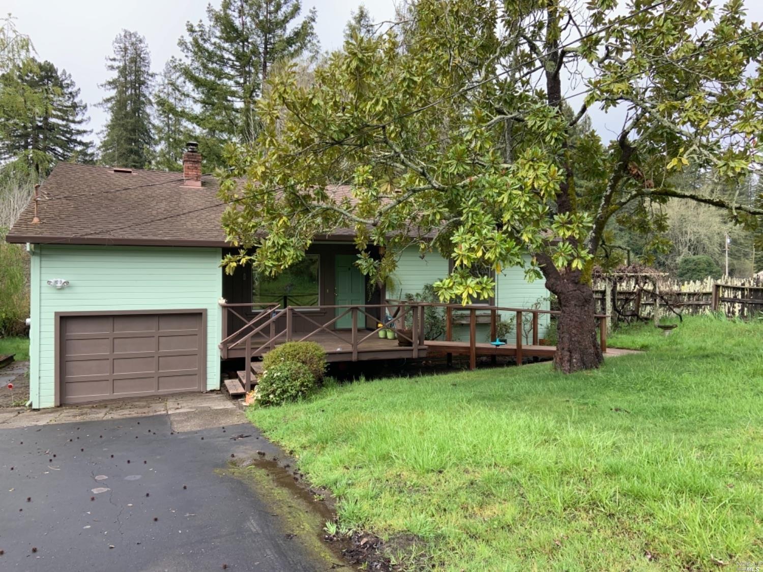 440 Furlong Road Sebastopol, CA 95472 - Photo 1 of 1 a view of a house with backyard and porch