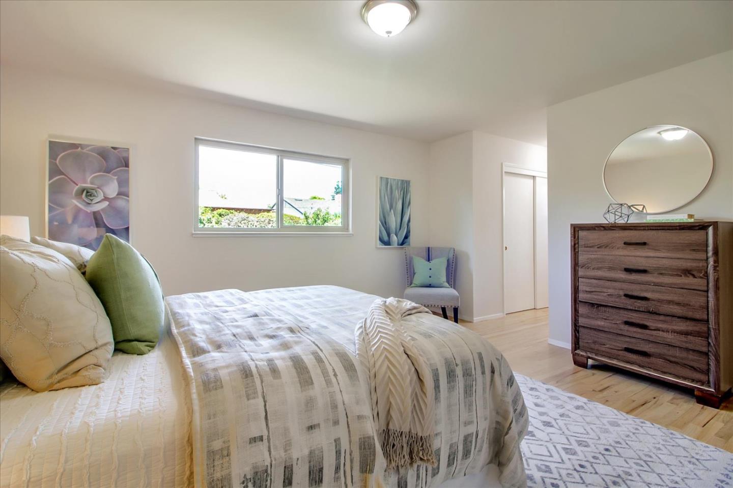 2891 Benjamin Avenue San Jose, CA 95124 - Photo 22 of 31 a bedroom with a bed and a mirror
