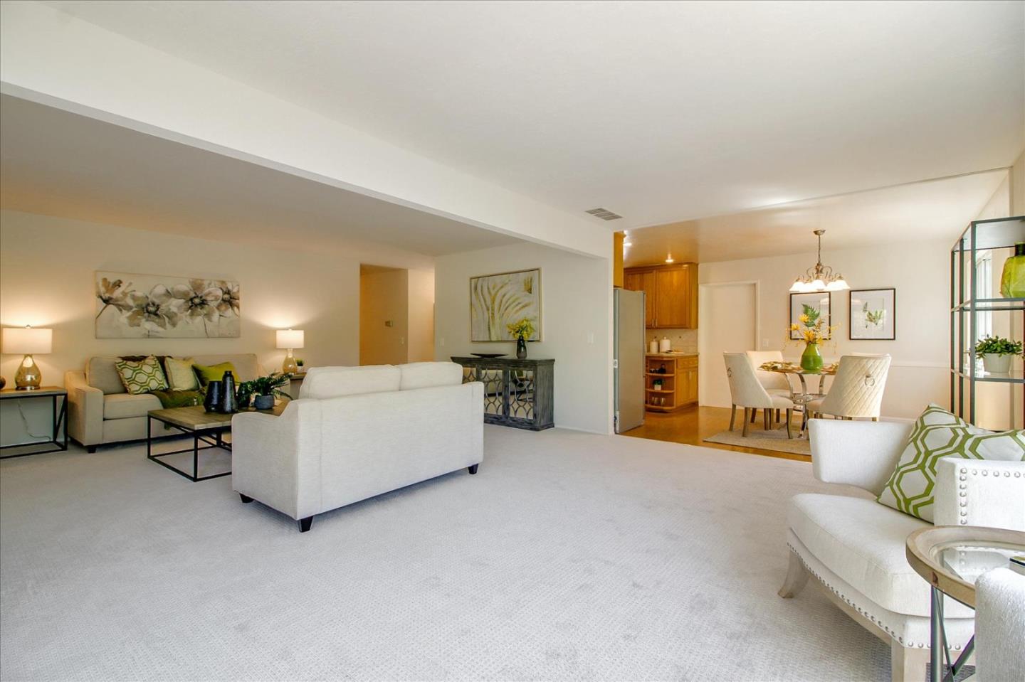 2891 Benjamin Avenue San Jose, CA 95124 - Photo 8 of 31 a living room with furniture and kitchen view