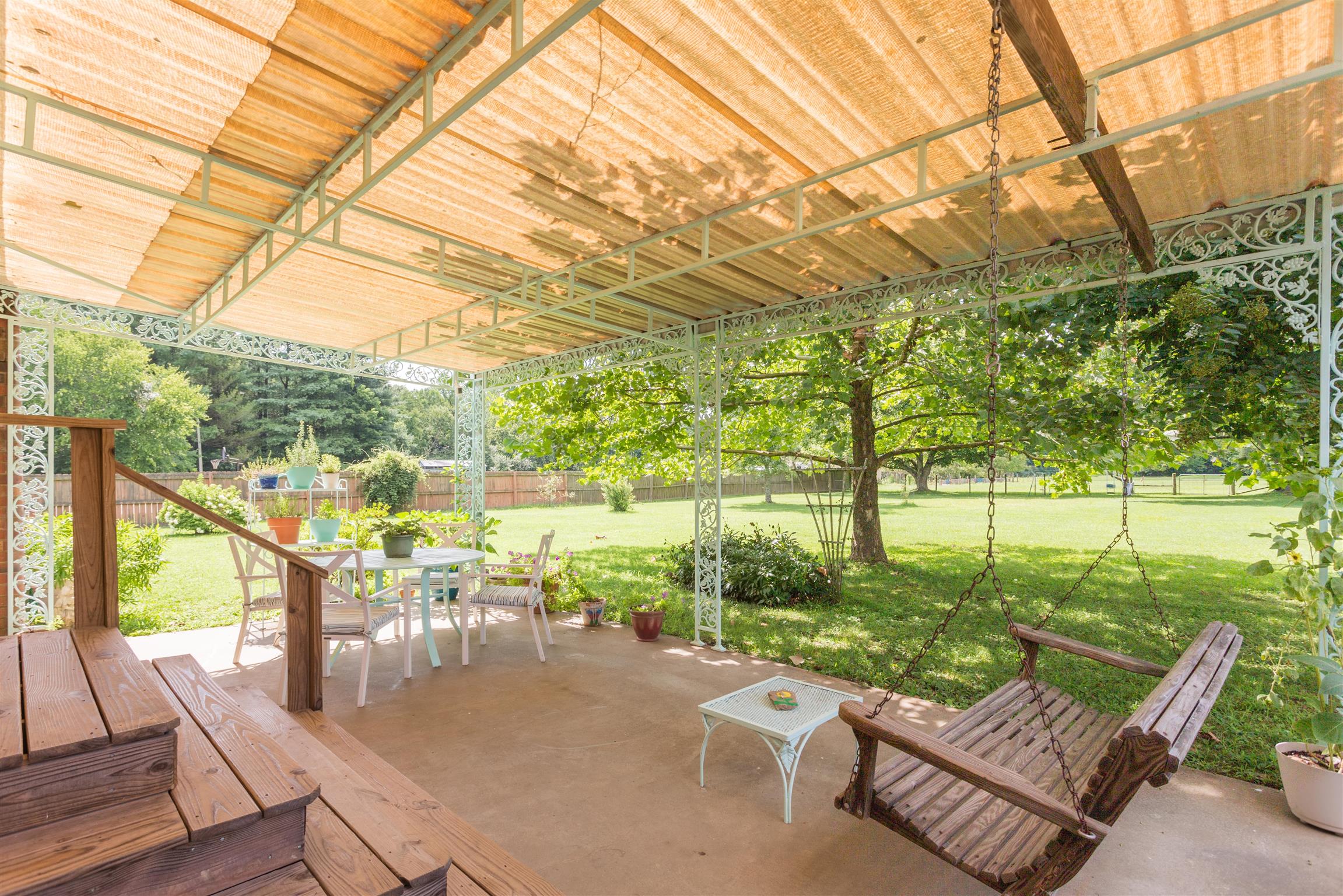 1029 Sandy Valley Road Hendersonville, TN 37075 - Photo 5 of 23 Covered patio with plenty of room to enjoy your secluded backyard!