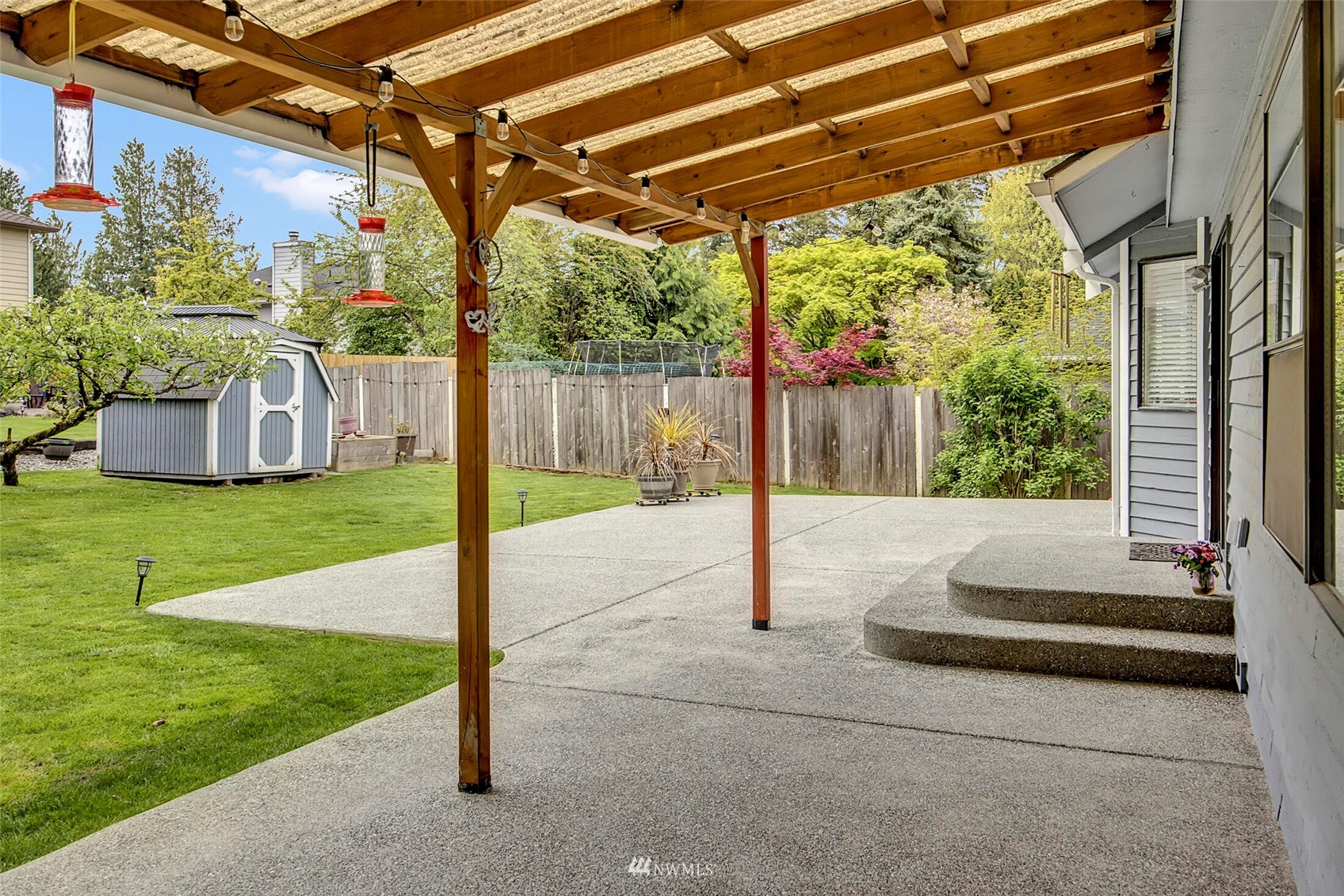 2002 238th Street Southeast Bothell, WA 98021 - Photo 32 of 40 a view of backyard with green space