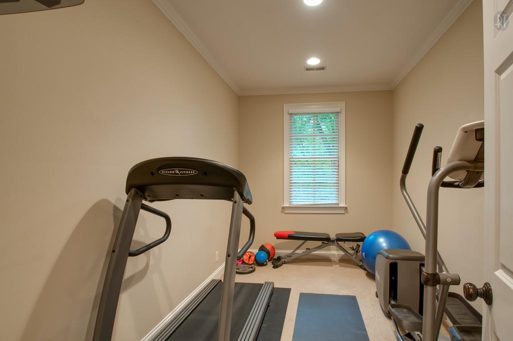 406 Page Road Nashville, TN 37205 - Photo 18 of 22 a view of a room with gym equipment
