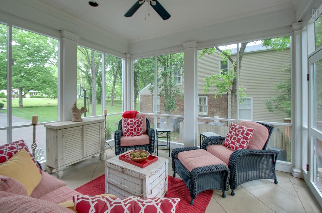 406 Page Road Nashville, TN 37205 - Photo 20 of 22 a living room with furniture and a floor to ceiling window