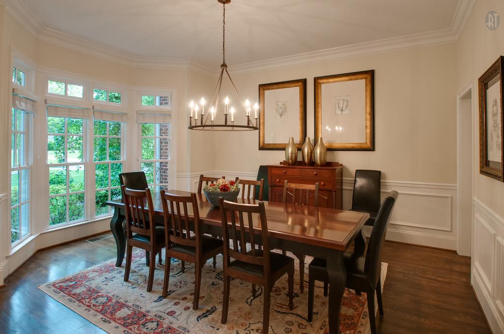 406 Page Road Nashville, TN 37205 - Photo 3 of 22 a view of a dining room with furniture window and wooden floor